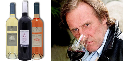 Gerard Depardieu Luxusní vína